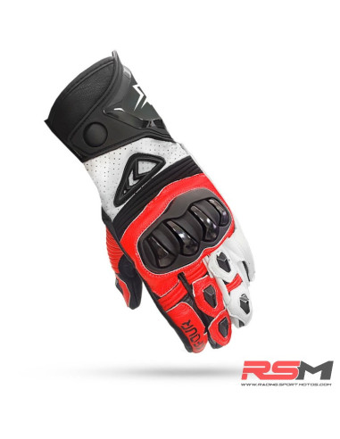 GUANTES ASFALTO ADULTO NARANJA FLUOR PRO RACER