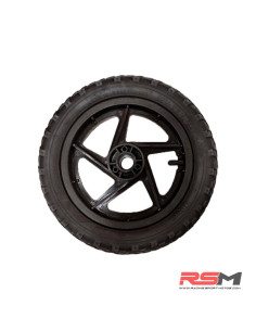 RUEDA TRASERA COMPLETA 12" BICICLETA ELECTRICA IMR