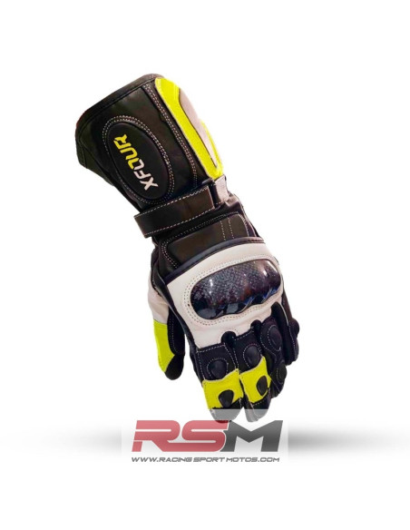 GUANTES ASFALTO NIÑO AMARILLO FLUOR