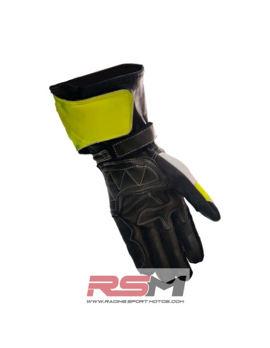 GUANTES ASFALTO NIÑO AMARILLO FLUOR