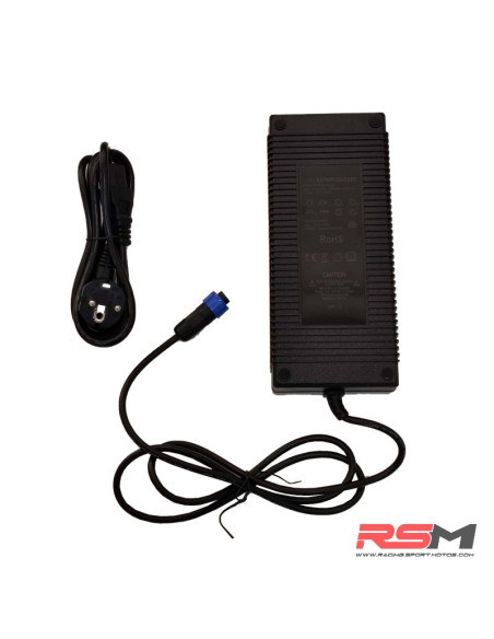 CARGADOR 54.6V 3A BATERIA LITIO 48V MINICROSS E-SX
