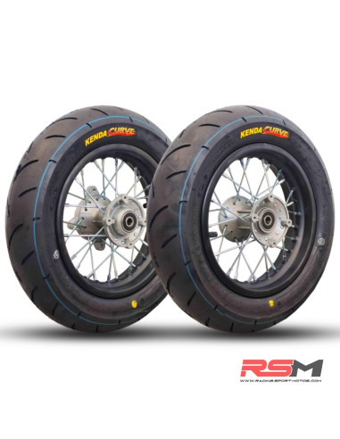 E-SX JUEGO RUEDAS COMPLETAS 12"/12" MOTARD