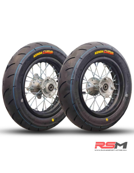 E-SX JUEGO RUEDAS COMPLETAS 12"/12" MOTARD