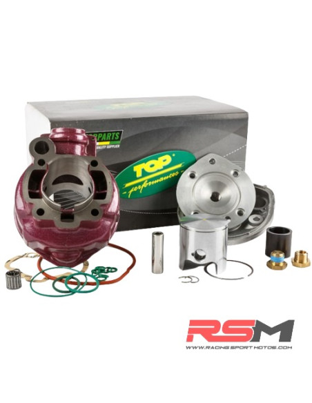 CILINDRO TOP PERFORMANCE ROSA DUE PLUS 74CC MINARELLI AM6 CULATA MODULAR