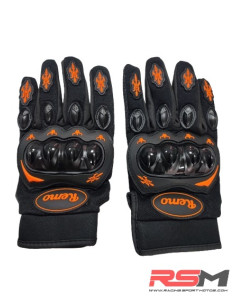 GUANTES CROSS MARCA REMO (NARANJA)
