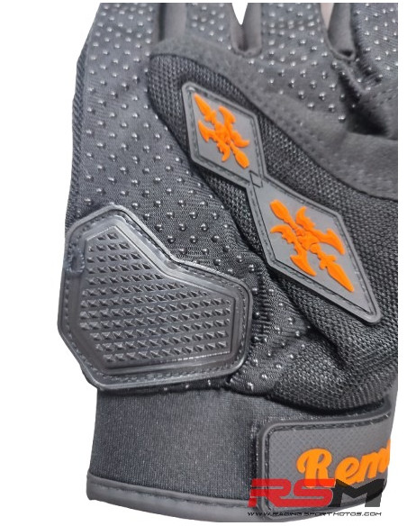 GUANTE CROSS MARCA REMO (NARANJA)