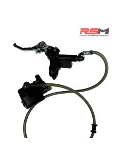 FRENO DELANTERO COMPLETO MX 90 / PITSPORT SX / ALEVIN 90 (PINZA B / LATIGUILLO 970mm)