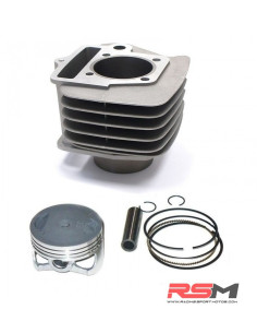 CILINDRO MOTOR YX 140CC (cilindro + pistón + segmentos)