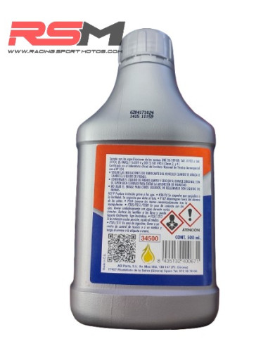 LÍQUIDO DE FRENOS MARCA AD DOT-4 ABS-ASC