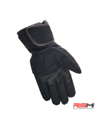 GUANTES ASFALTO NEGRO/AMARILLO FLUOR INVIERNO
