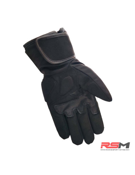 GUANTES ASFALTO NEGRO/AMARILLO FLUOR INVIERNO