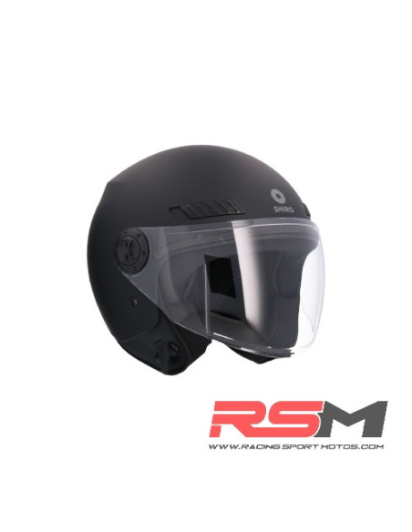 CASCO SHIRO SH-62 KIOTO NEGRO MATE