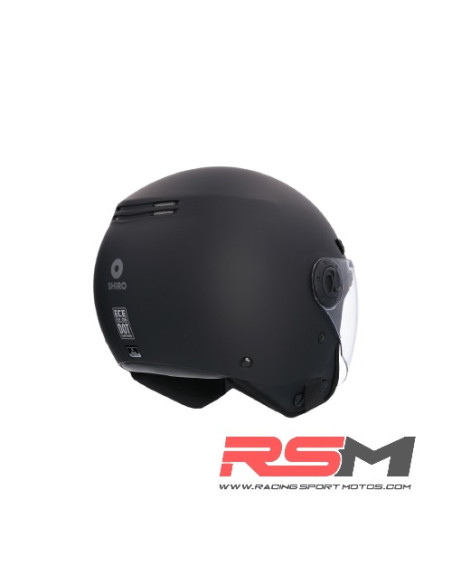 CASCO SHIRO SH-62 KIOTO NEGRO MATE