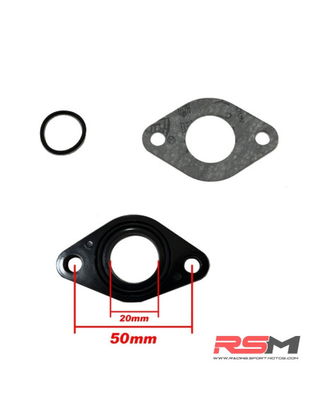 JUNTA SEPARADOR CARBURADOR 125CC (TIPO B)
