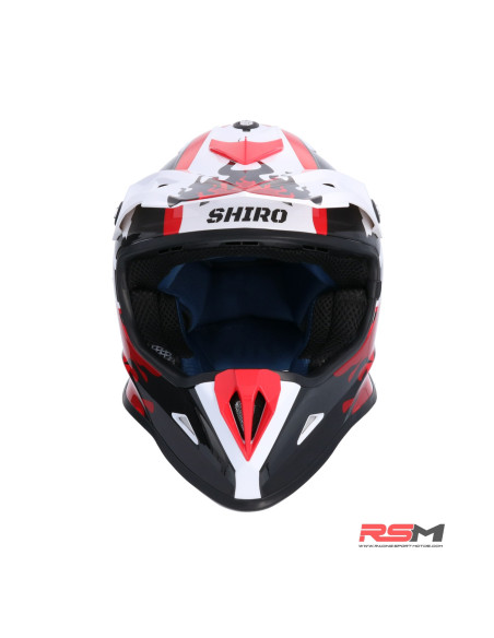 CASCO INFANTIL SHIRO MX-308 FIREFLY (Rojo)