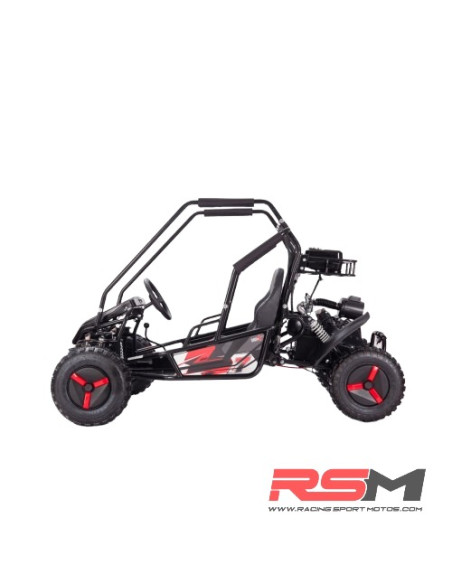 BUGGY GASOLINA INFANTIL 125CC 4T BIPLAZA XL R8 ROJO
