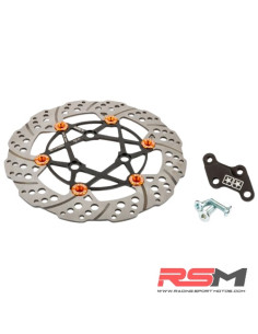 DISCO DE FRENO DELANTERO FLOTANTE YAMAHA AEROX / JOG D:250MM MK II STAGE6 R/T 2