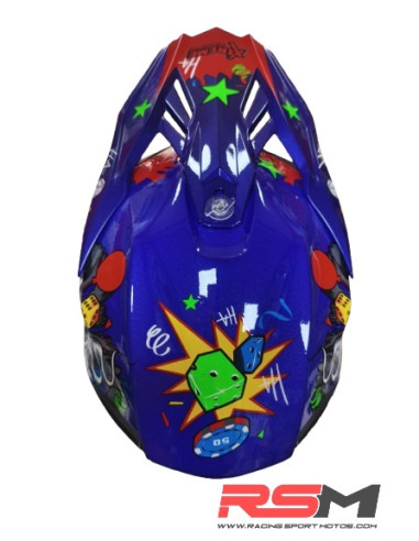 copy of CASCO NIÑO IMR MX ROJO GAMA EVOLUTION