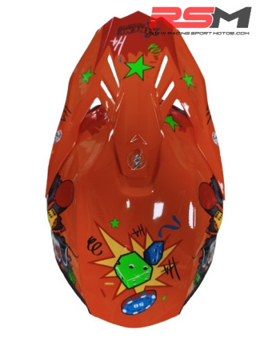 copy of CASCO NIÑO IMR MX ROJO GAMA EVOLUTION