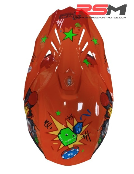 copy of CASCO NIÑO IMR MX ROJO GAMA EVOLUTION