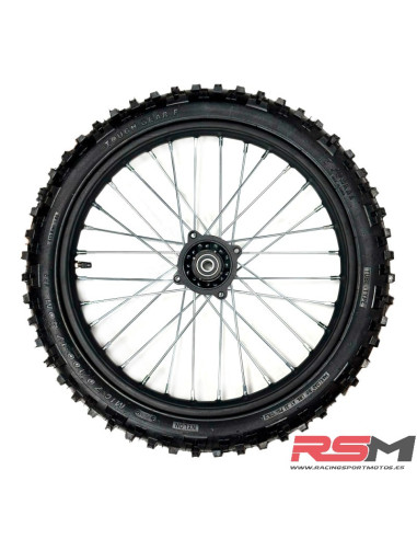 RUEDA DELANTERA COMPLETA CROSS 17"