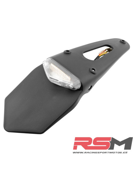 PORTAMATRÍCULAS LED ENDURO HOMOLOGADO VPARTS 6+3 LEDS
