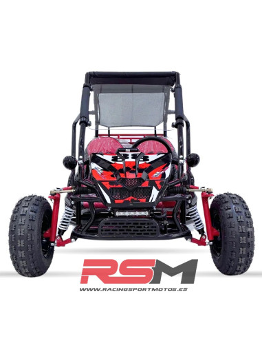 BUGGY INFANTIL ELECTRICO BIPLAZA (Rojo) 1500W 60V IM30