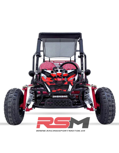 BUGGY INFANTIL ELECTRICO BIPLAZA (Rojo) 1500W 60V IM30