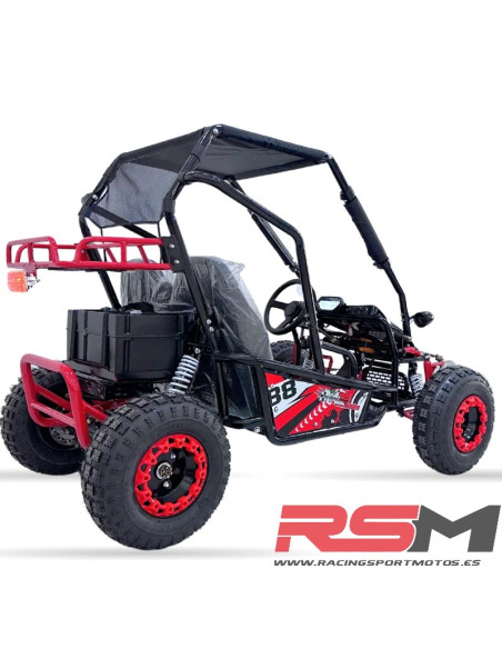 BUGGY INFANTIL ELECTRICO BIPLAZA (Rojo) 1500W 60V IM30