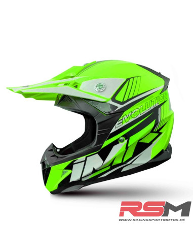 CASCO NIÑO IMR MX ROJO GAMA EVOLUTION