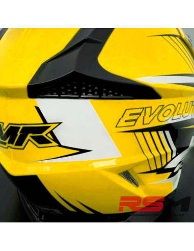 CASCO NIÑO IMR MX ROJO GAMA EVOLUTION