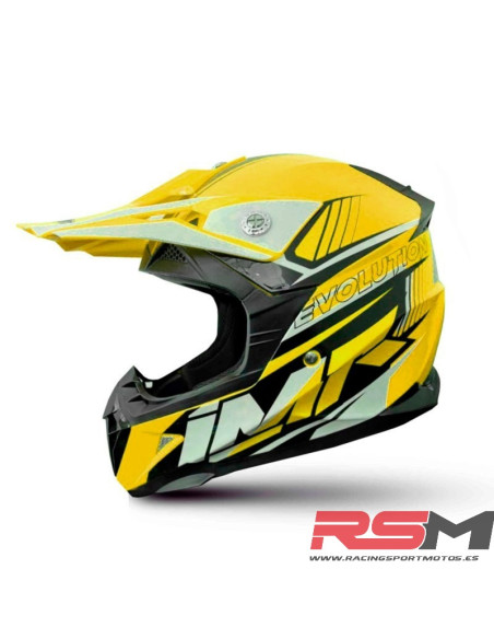 CASCO NIÑO IMR MX ROJO GAMA EVOLUTION