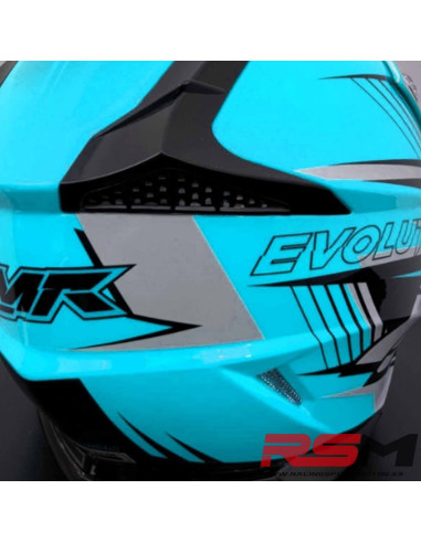 CASCO NIÑO IMR MX ROJO GAMA EVOLUTION