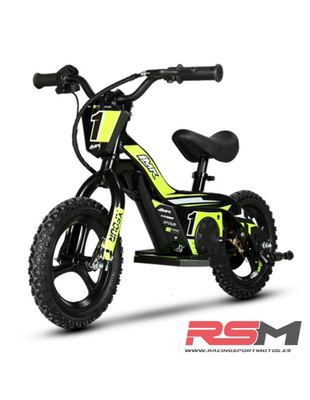 BICICLETA ELECTRICA NIÑO 100W 12" IMR ¡2,6 Amperios!