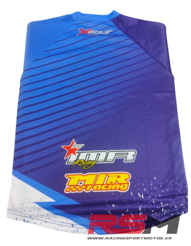 CAMISETA CROSS XFOUR COLOR AZUL INFANTIL