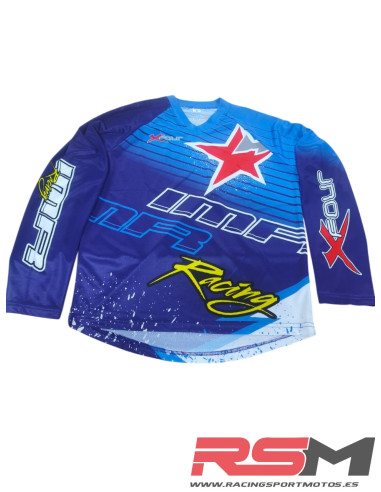 CAMISETA CROSS XFOUR COLOR AZUL INFANTIL