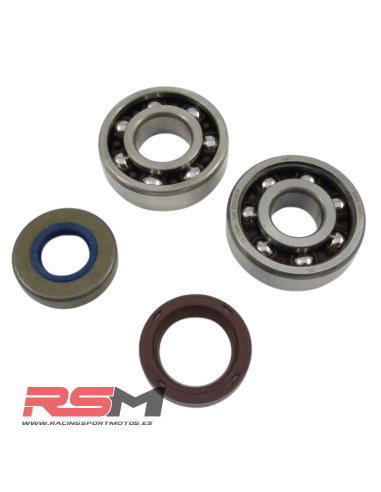 RODAMIENTOS Y RETENES PARA CIGÜEÑAL AM6 TOP 20MM y 17MM JAULA TEFLON