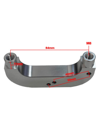 SOPORTE PINZA FORMULA HORQUILLA AXIAL DISCO 220mm