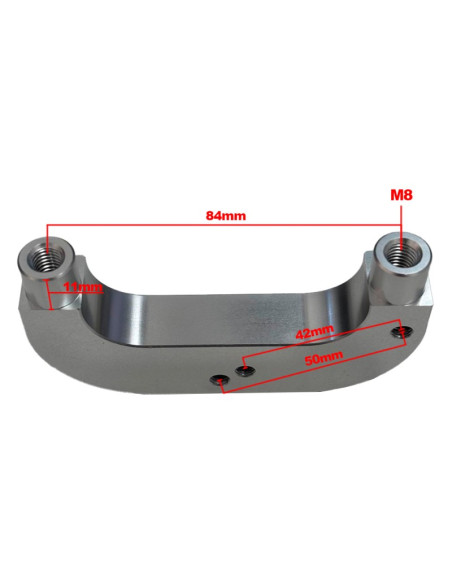 SOPORTE PINZA FORMULA HORQUILLA AXIAL DISCO 220mm