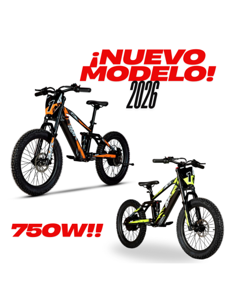 ¡NUEVA BICICLETA ELECTRICA SHARK 20" 750W 7,0AH IMR!