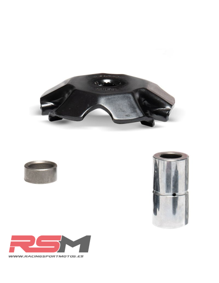 KIT RAMPA Y EJE MALOSSI ALU D.22 VARIADOR MULTIVAR MHR