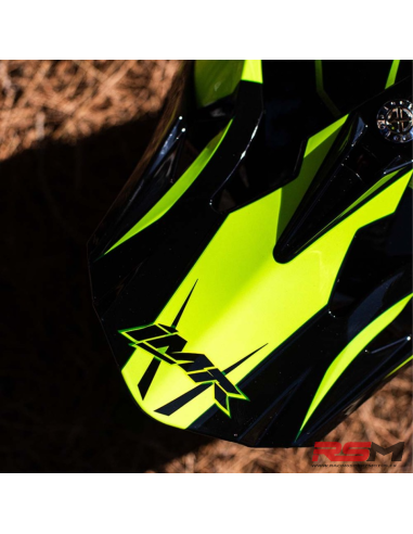 CASCO NIÑO IMR MX WOLF AMARILLO