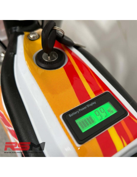MINIMOTO ELECTRICA E-SX 48V 1600W IMR 10/10 MOTARD