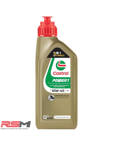Aceite Castrol Power 1 4T 10W40 1L