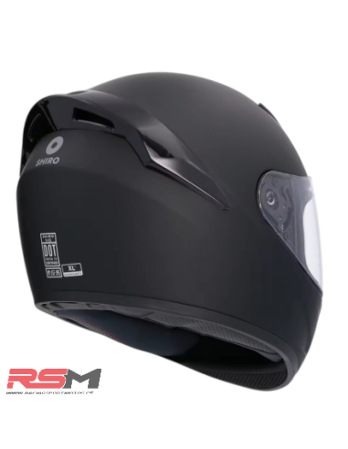 copy of CASCO INTEGRAL SHIRO MODELO SH-870 NEGRO MATE