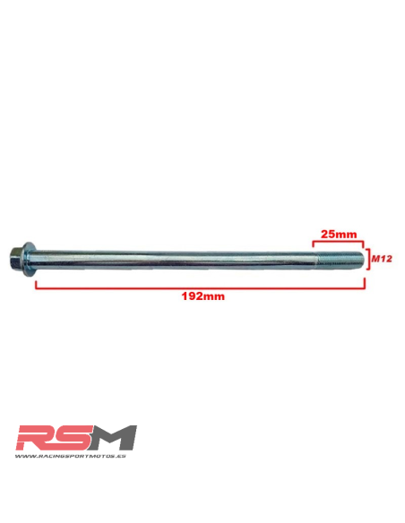 EJE TRASERO RUEDA MX 50 / TIRADOR