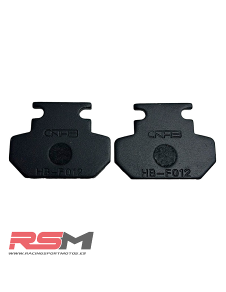 PASTILLAS DE FRENO DELANTERAS / TRASERAS ALEVIN 90 DELANTERA MX 125 SEMIAUTOMATICA