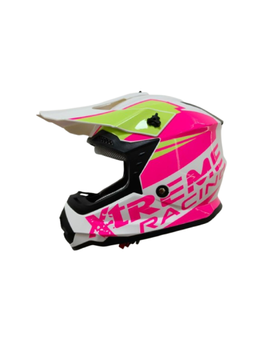 CASCO INFANTIL CROSS XTREME RACING26 (ROSA) ECE22.06