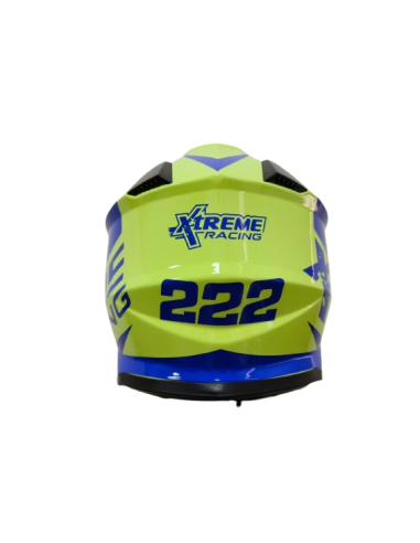 CASCO INFANTIL CROSS XTREME RACING26 (AMARILLO) ECE22.06