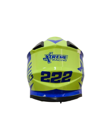 CASCO INFANTIL CROSS XTREME RACING26 (AMARILLO) ECE22.06